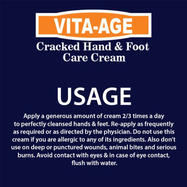 Vita Age Cracked Hand Foot Care Cream 4
